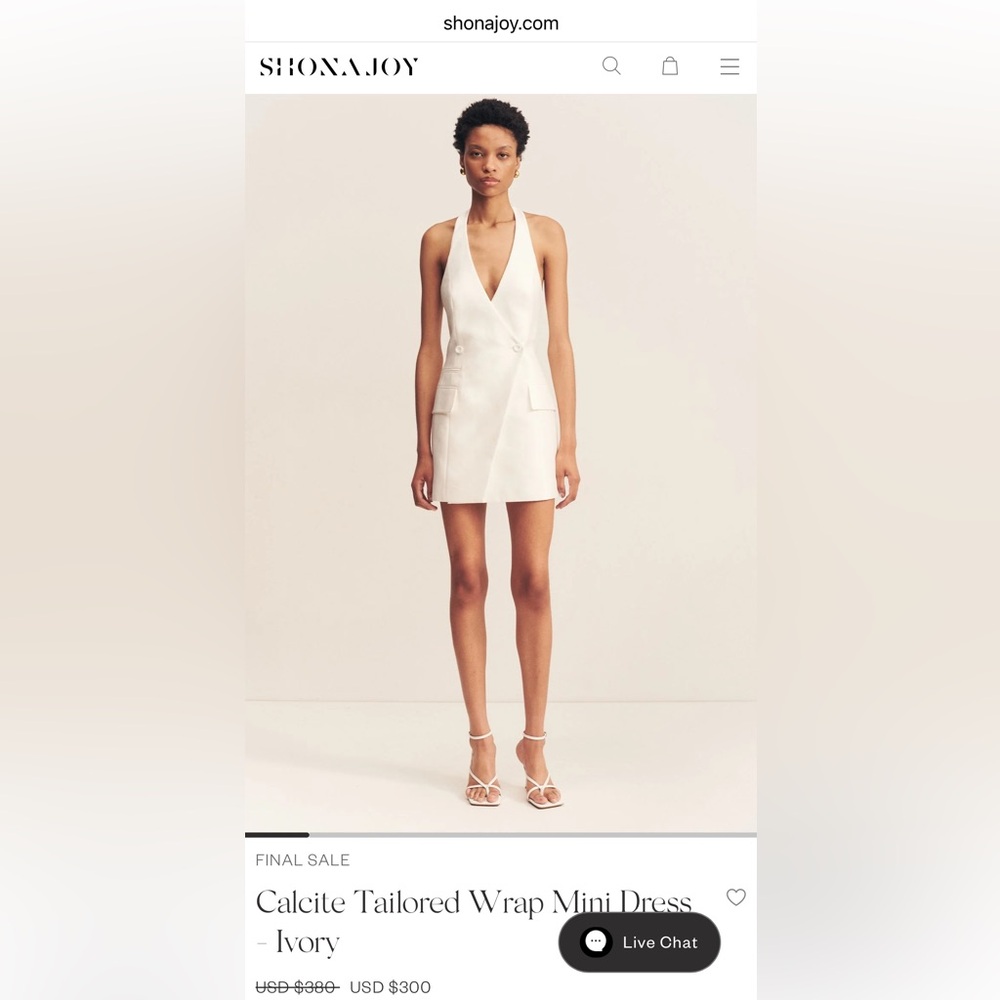 Shona Joy Cream Dress